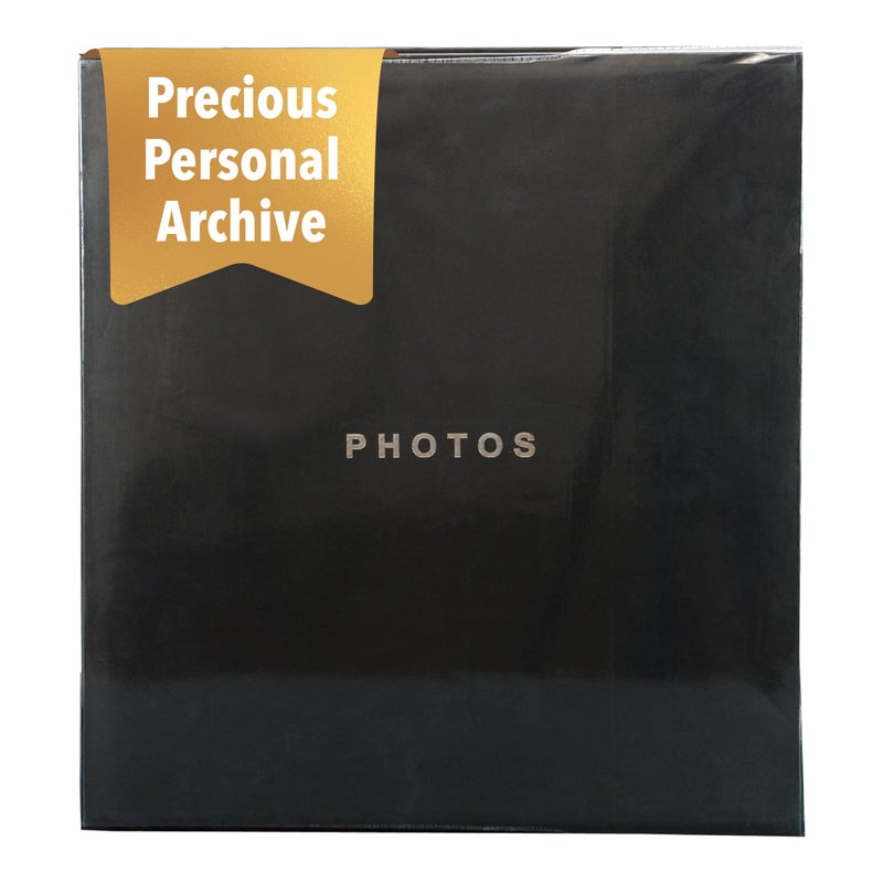 Kiera Grace kieragrace KG Jocelyn Photo Album â€“ Black, Holds 400 4" x 6" Photos - Image 1